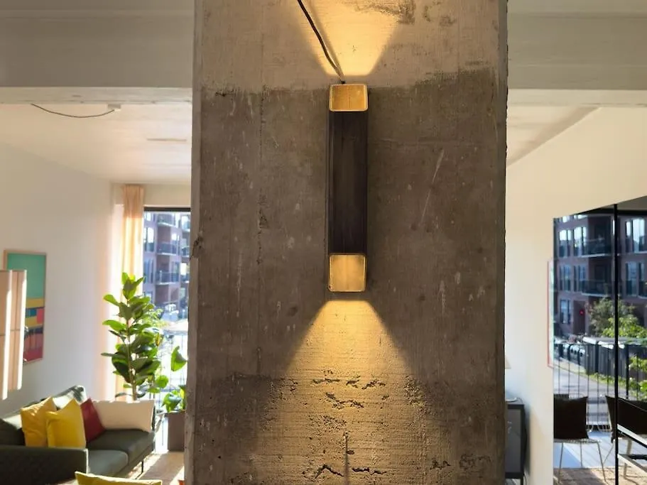Apartment Stunning Industrial-Style Loft By The Canals Copenhagen Denmark