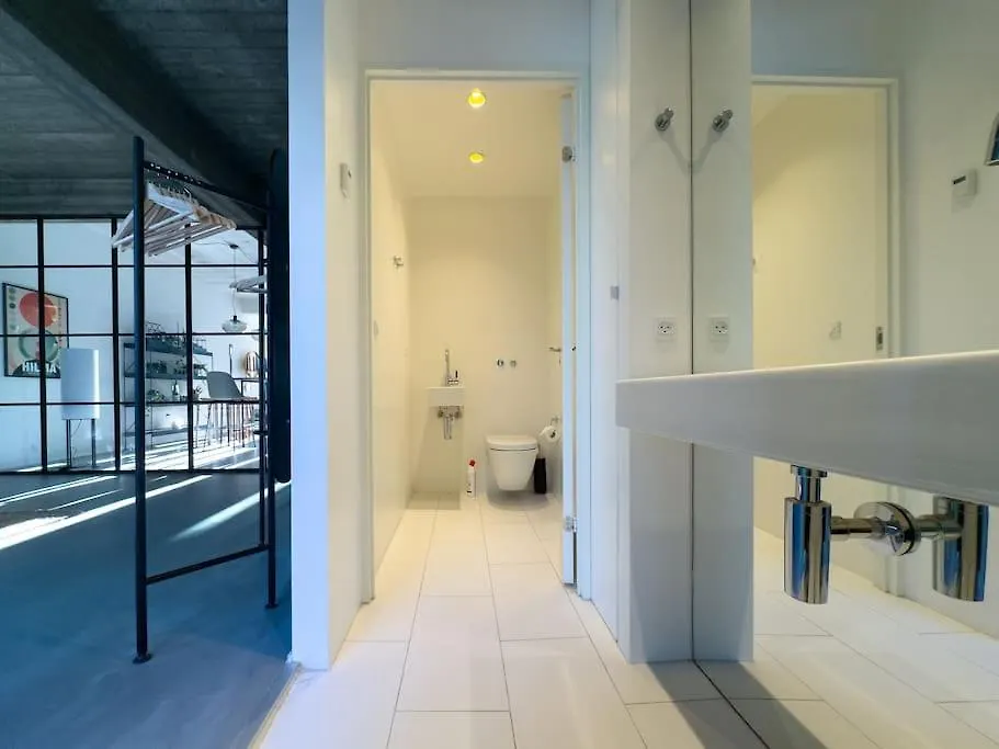 Stunning Industrial-Style Loft By The Canals Copenhagen